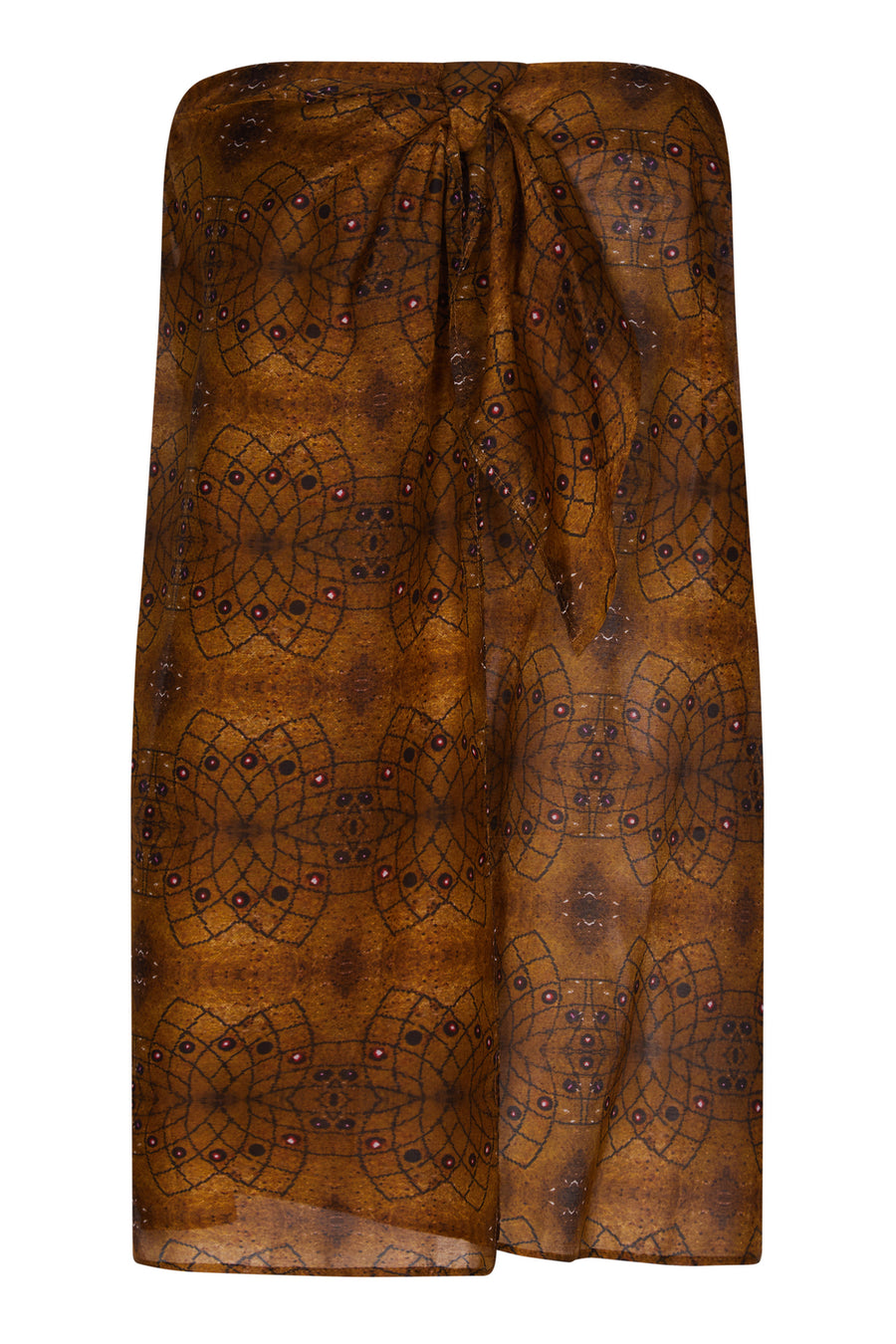 Fortuna Short Fitted Sarong